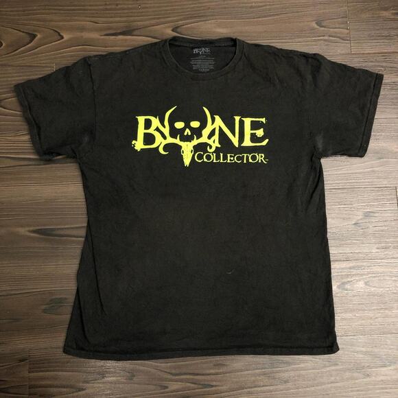 Men’s Black ‘Bone Collector’ Graphic Tee - Picture 1 of 4